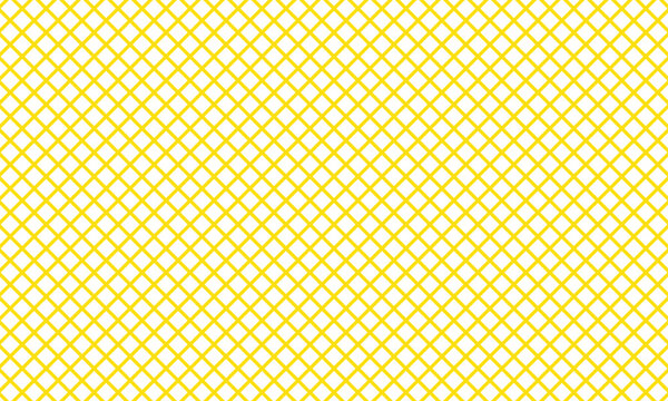 abstract simple diagonal yellow cross line pattern art can be used background.