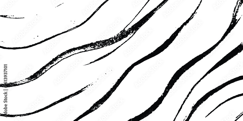 Poster line art pattern isolated white backgrounds drawing. wavy line abstract vector background. curve wav