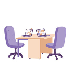 Modern Office Workspace Setup"