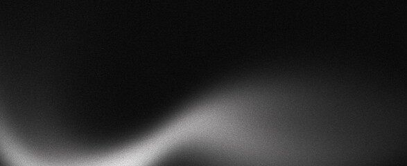 Grainy black and white texture background, abstract noise design for creative poster black backdrop digital banner or print