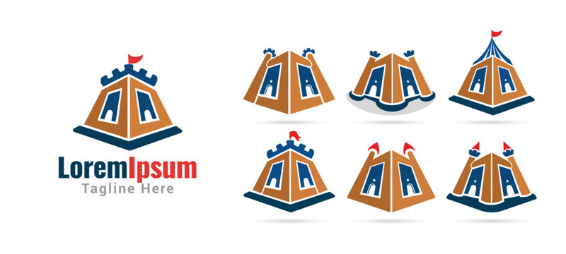 Castle hire logo design dundle