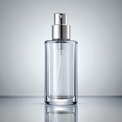 Clear Bottle With Soft Edges High Gloss