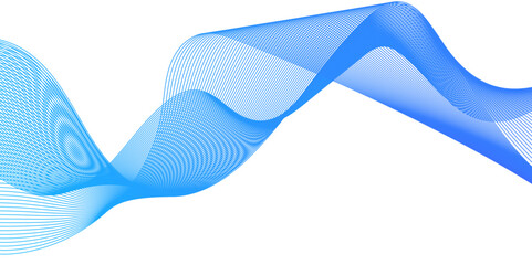 Digital technology Abstract wave element for design. Curved wavy line smooth stripe. Abstract background with lines. Modern colorful wavy lines pattern design element.