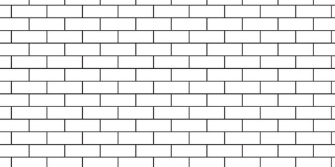 White brick background texture. White brick pattern and white background wall brick.	