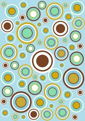 seamless pattern in retro style. 