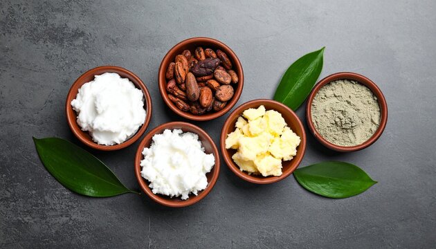 Ingredientes de Belleza Natural con Manteca de Karit&eacute; y Cacao