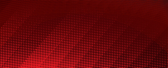 Red abstract background diagonal geometric shape with halftone. Modern fiber textured vector