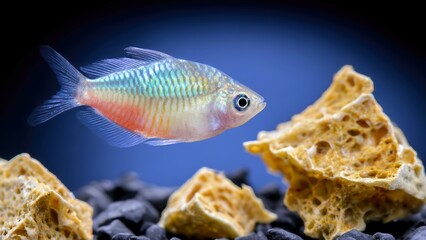 Fototapeta premium Transporting Aquarium Fish Safely During Relocation to Ensure Their Well-Being