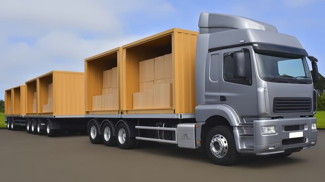 Transporting TV Equipment Safely in Enclosed Truck During Relocation