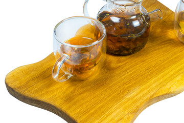 cup of tea with lemon