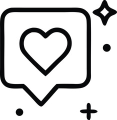 Social Media Communication Icons Vector Art for Digital Marketing