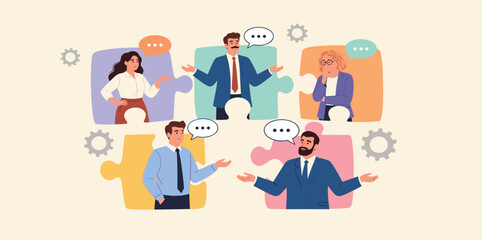 occupation, togetherness, employee, character, connection, businesswoman, communication, creativity, businessman, meeting, brainstorming, cooperation, group, development, partnership, idea, support, w