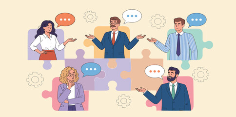 occupation, togetherness, employee, character, connection, businesswoman, communication, creativity, businessman, meeting, brainstorming, cooperation, group, development, partnership, idea, support, w