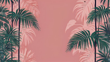 palm trees background