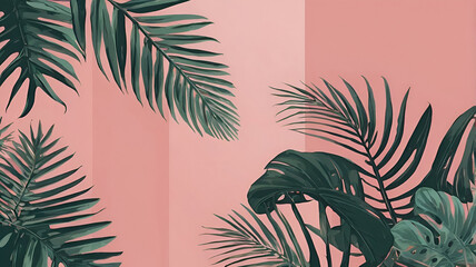 tropical palm tree