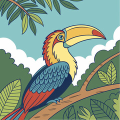 Obraz premium Bird Vector