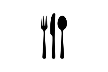 Fork knife and spoon cutlery set vector illustration