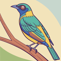 Obraz premium Bird Vector