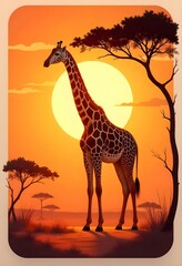 A 3D icon of a wild animal
