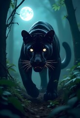 A 3D icon of a wild animal