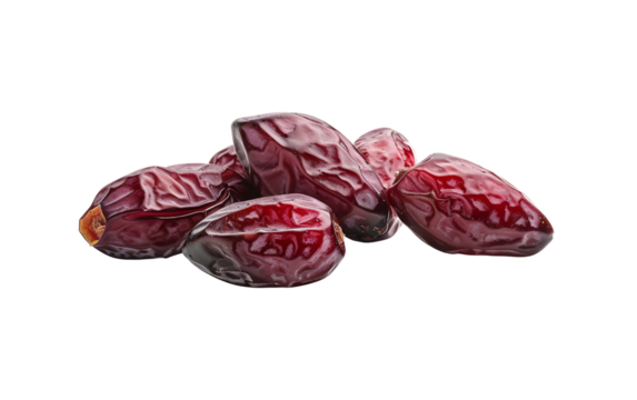 Cluster of Dates Fruit Symbolizing Ramadan Traditions and Spirituality Isolated on Transparent Background