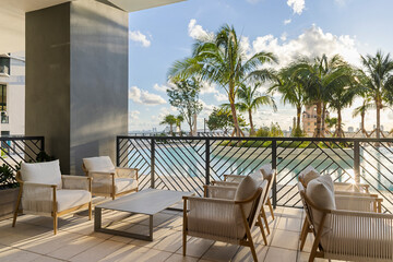 hotel lounge area