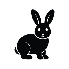 Obraz premium Bunny Icon Vector Flat Clean Look Isolated