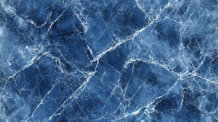 Sapphire blue background with marbled texture, subtle depth and rich colors captured in ultra-realistic detail 
