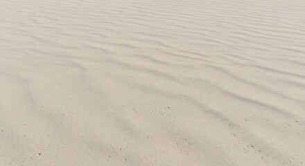 Subtle Undulations of Light Beige Sand