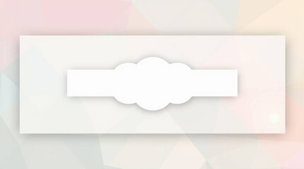 Fototapeta premium A colorful prism background with a lace frame