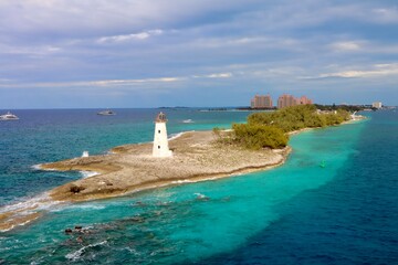 lighthouse on the coast