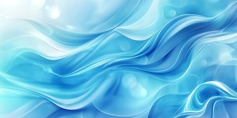 Fototapeta premium Abstract blue wave background texture
