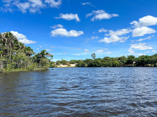 Brazil, Barreirinhas - 2023, May: pregui&ccedil;a river in Len&ccedil;&oacute;is Maranhenses 