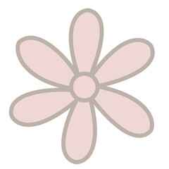 pink flower vector