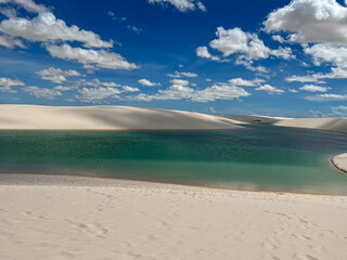 Brazil, Barreirinhas - 2023, May: lagoons in Lençóis Maranhenses 