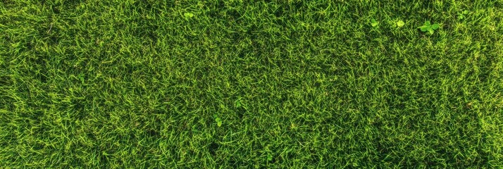 Obraz premium Lush green grass texture perfect for nature and outdoor themes