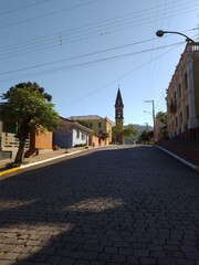 Obraz premium Rua em Santa Tereza