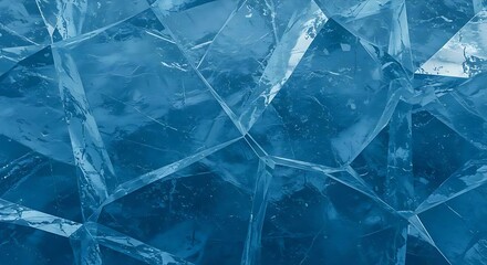 macro blue texture cube crystal 