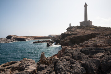 Fototapeta premium beautiful view of the sea coast