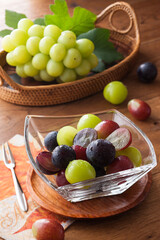 【葡萄】贅沢な秋の味覚、葡萄です。シャインマスカット・サニードルチェ・ピオーネ。