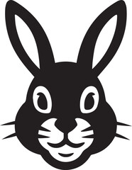 Rabbit Icon – Cute Bunny Vector Symbol for Logos and Design