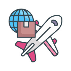 Airplane with Global Package
