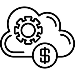 Cloud Business Icon