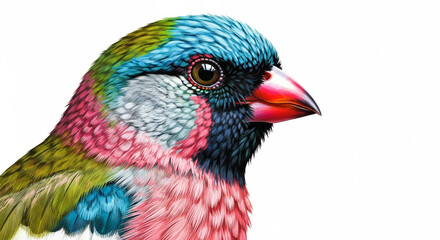 Fototapeta premium close up of colorful pheasant