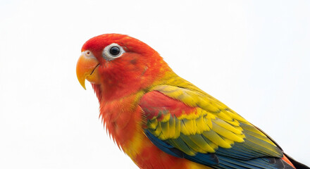 Fototapeta premium red and yellow macaw ara