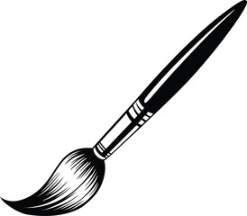 Fototapeta premium Paint Brush Art Tool Vector