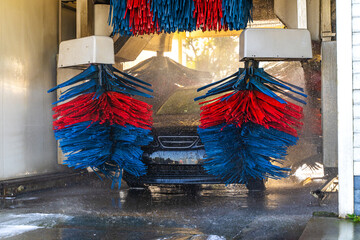 Vehicle Cleaning Process in Modern Tunnel Car Wash