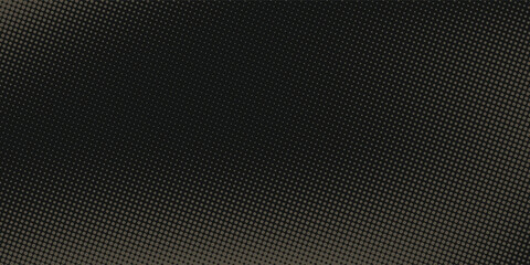 Dotted gradient vector illustration, white and black halftone background, horizontal seamless dotted lines, monochrome dots texture backdrop, retro effect. modern