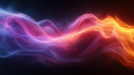 Abstract Energy Flow: A Symphony of Color and Light
