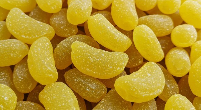 Close Up Photo of Orange Flavored Sugar Coated Fruit Candies